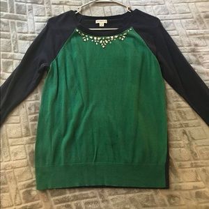 Sweater with Jewel accent